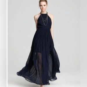 French connection navy gown